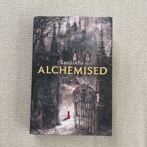 Black Hardcover Book with Gold Dragon Design